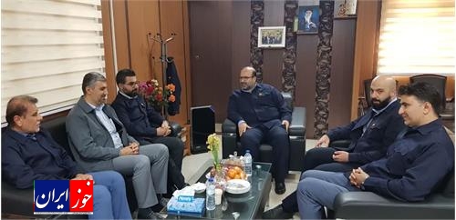 دیدار مدیرعامل با مدیر بازرسی و نظارت شرکت